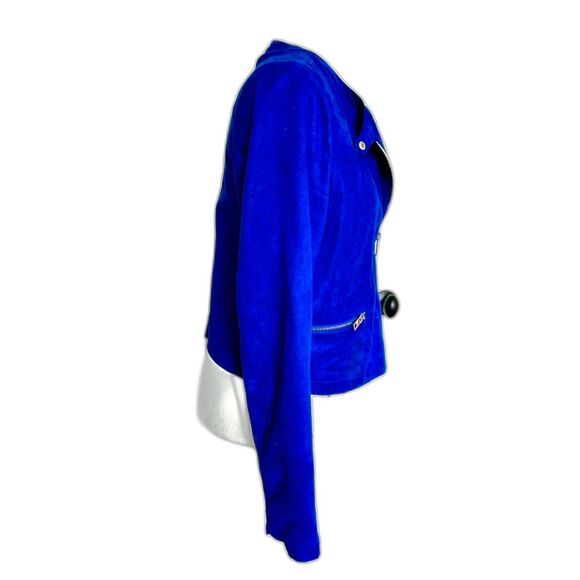 Who What Wear Jacket Blazer Electric Blue Women's Size S - Picture 4 of 8